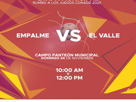 Ayuntamiento de Empalme invita a apoyar a talentos deportistas