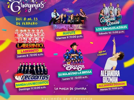 Presentan cartelera oficial del Carnaval Guaymas 2024 'La Magia de Sonora'