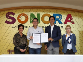 Firma convenio de colaboración el Gobierno de Sonora con la Universidad Santa Fé en Guanajuato