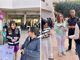 Orienta SSP sobre prevención de violencia familiar y de género a alumnos de Unison