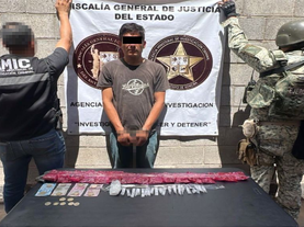 Tras cateo, se detiene a sujeto con drogas en Hermosillo