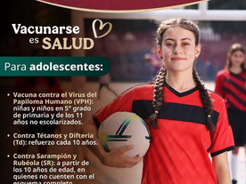 ¡Vacúnate y cuida tu salud! Gobierno de Sonora promueve la Semana Nacional de Vacunación