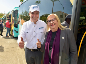 Arranca Toño Astiazarán H Bus gratuito para estudiantes universitarios