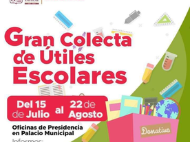 Continúa IMJ con colecta de artículos escolares; llama a la comunidad a apoyar