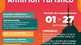 Continúa convocatoria de Anfitrión Turístico de Hermosillo disponible hasta el 31 de agosto