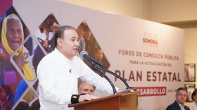 Gobernador Durazo inicia foros para actualizar el Plan Estatal de Desarrollo