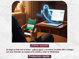 Unidad Cibernética brinda herramientas preventivas ante nueva modalidad para robar cuentas de redes sociales