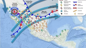 Continuarán las lluvias en Sonora a causa de la tercera tormenta invernal