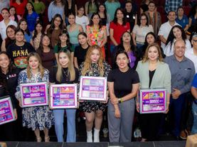 Gobierno de Sonora entrega botiquines de Bienestar Menstrual a ITSON Náinari