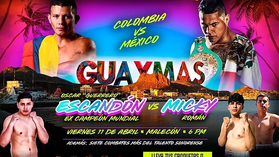 Habrá este 11 de abril Campeonato WBC México vs. Colombia en el Malecón Turístico