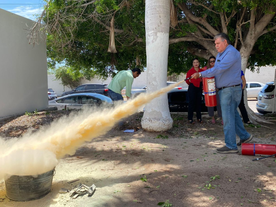 Avanza capacitación en prevención de incendios en el Ayuntamiento de Empalme