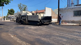 Continúa Ayuntamiento con programa de bacheo y recarpeteo en la ciudad
