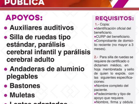 Ofrece la Beneficencia Pública apoyos para toda la población sonorense