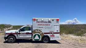 Gobierno de Sonora informa incremento de personal para el combate al incendio forestal en Agua Prieta