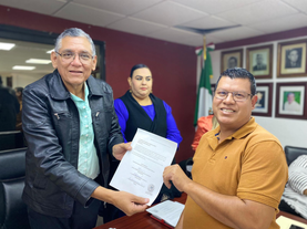 Encabeza alcalde Luis Fuentes Aguilar, entrega oficial de constancias a los nuevos delegados municipales
