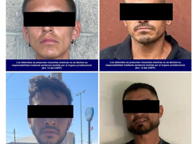 Detiene Gobierno de Sonora a personas por posesión de narcótico en Hermosillo