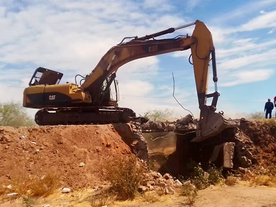 Tránsito Municipal de Empalme anuncia restricción de circulación en la carretera ‘La Aguilita’ por reparaciones