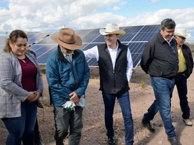 Con plantas solares promovemos desarrollo energético equilibrado en comunidades rurales: Alfonso Durazo