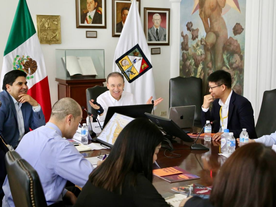 Promueve Gobernador Durazo potencial económico de Sonora ante empresarios de Taiwán