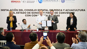 Impulsa Gobernador Durazo crecimiento del sector pesquero con instalación del Consejo Estatal de Pesca y Acuacultura