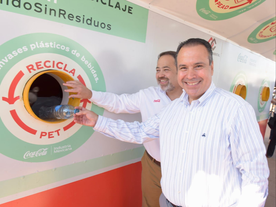 Inaugura Toño Astiazarán Estación de Reciclaje Comunitaria en parque Copacabana