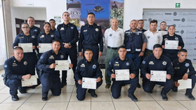 Cuenta Gobierno de Sonora con unidad K-9 de la PESP acreditada internacionalmente