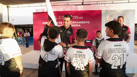 Abandera Gobierno de Sonora a estudiantes que participarán en los Juegos Deportivos Nacionales Escolares: SEC