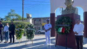 Conmemora Ayuntamiento de Guaymas aniversario luctuoso del general Plutarco Elías Calles y del general Lázaro Cárdenas