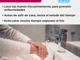 Llama Salud Sonora a cuidarse ante la llegada del frente frío 11