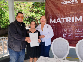 Gobierno de Sonora incrementa certeza jurídica en parejas a través de jornadas
