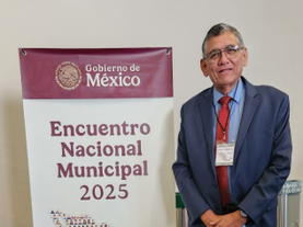 Participa alcalde Luis Fuentes en Encuentro Nacional Municipal convocado por presidenta Sheinbaum