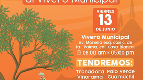 Donará Vivero Municipal más arbolitos nativos este viernes 13