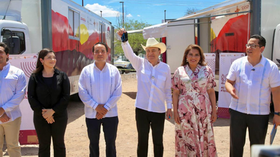 Gobernador Durazo acerca servicios de salud a comunidades rurales con ocho nuevas Clínicas Móviles