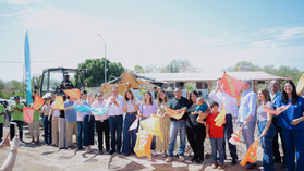 Dan Toño Astiazarán y Patty Ruibal banderazo de arranque a la rehabilitación en Casa Galilea