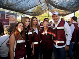 Gobernador Durazo beneficia a familias de la Colonia Misioneros con feria de servicios gratuitos “Sonora Atiende”