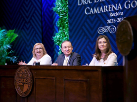 Gobernador Durazo reconoce a nueva rectora de Unison; refrenda compromiso con la transformación educativa
