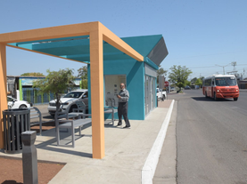 Apertura Gobierno de Hermosillo las primeras tres paradas de camión refrigeradas con videovigilancia