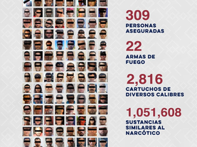 Incauta Policía Estatal más de un millón de dosis de narcóticos en municipios de Sonora