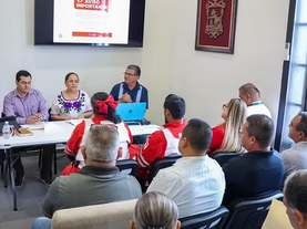 Mantienen reunión de trabajo Integrantes del Consejo Municipal de Protección Civil