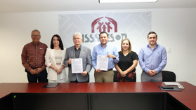Fortalece Gobierno de Sonora vínculos de Isssteson con UTS y Cobach Sonora