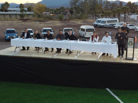 Inaugura Cecyte Sonora primera etapa de la Unidad Deportiva Banámichi