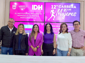 Invita Ayuntamiento de Hermosillo a la 12va Carrera de las Mujeres este 2 de marzo