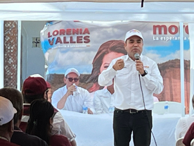Los mejores resultados en las encuestas se dan casa por casa, asegura Aguilar Castillo