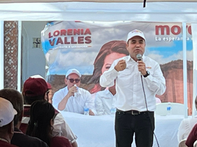 Los mejores resultados en las encuestas se dan casa por casa, asegura Aguilar Castillo