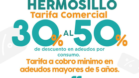 Ofrece AGUAH apoyo a usuarios con descuentos de 50% en adeudos