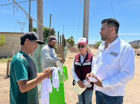 Sebastián y María Jesús recorren San José de Guaymas