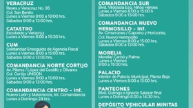 Estas vacaciones atenderán los 13 Centros de Atención de Tesorería Municipal