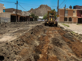 Inicia Ayuntamiento de Guaymas con trabajos en el sector Fovissste