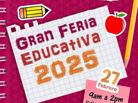 Invita Ayuntamiento de Empalme e IMJ a la Gran Feria Educativa 2025