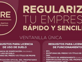 Llaman a emprendedores y empresarios empalmenses a regularizar sus negocios